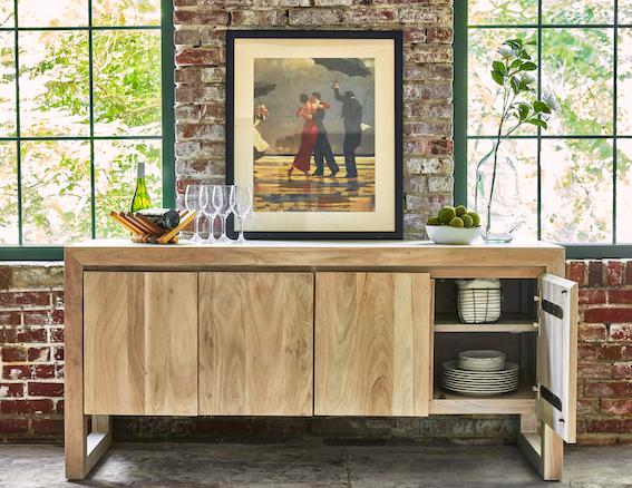 Urbia Brooks Buffet in White Wash