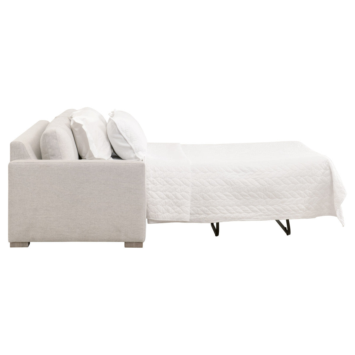 Essentials For Living Clara 86" Slim Arm Queen Sleeper Sofa