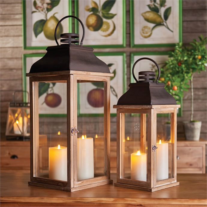 Carmel Lanterns, Set Of 2