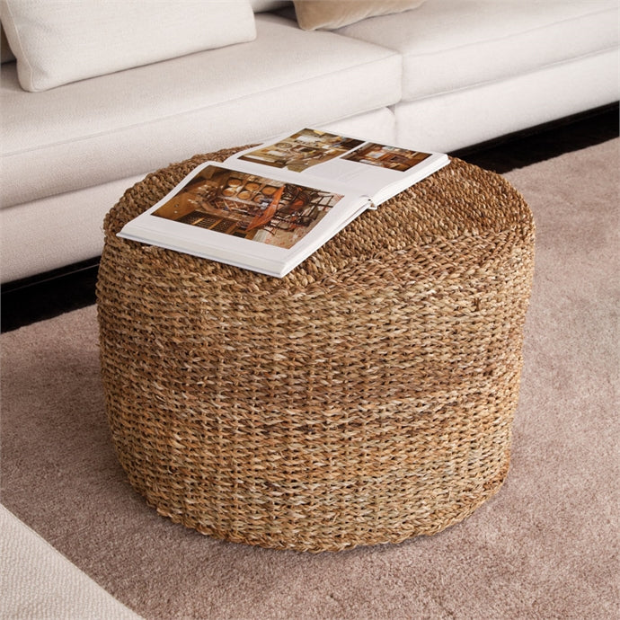 Seagrass Ottoman