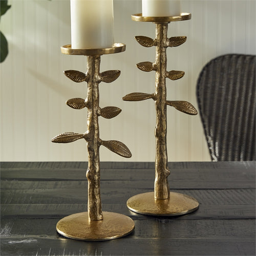 Brier Candle Stands St/2