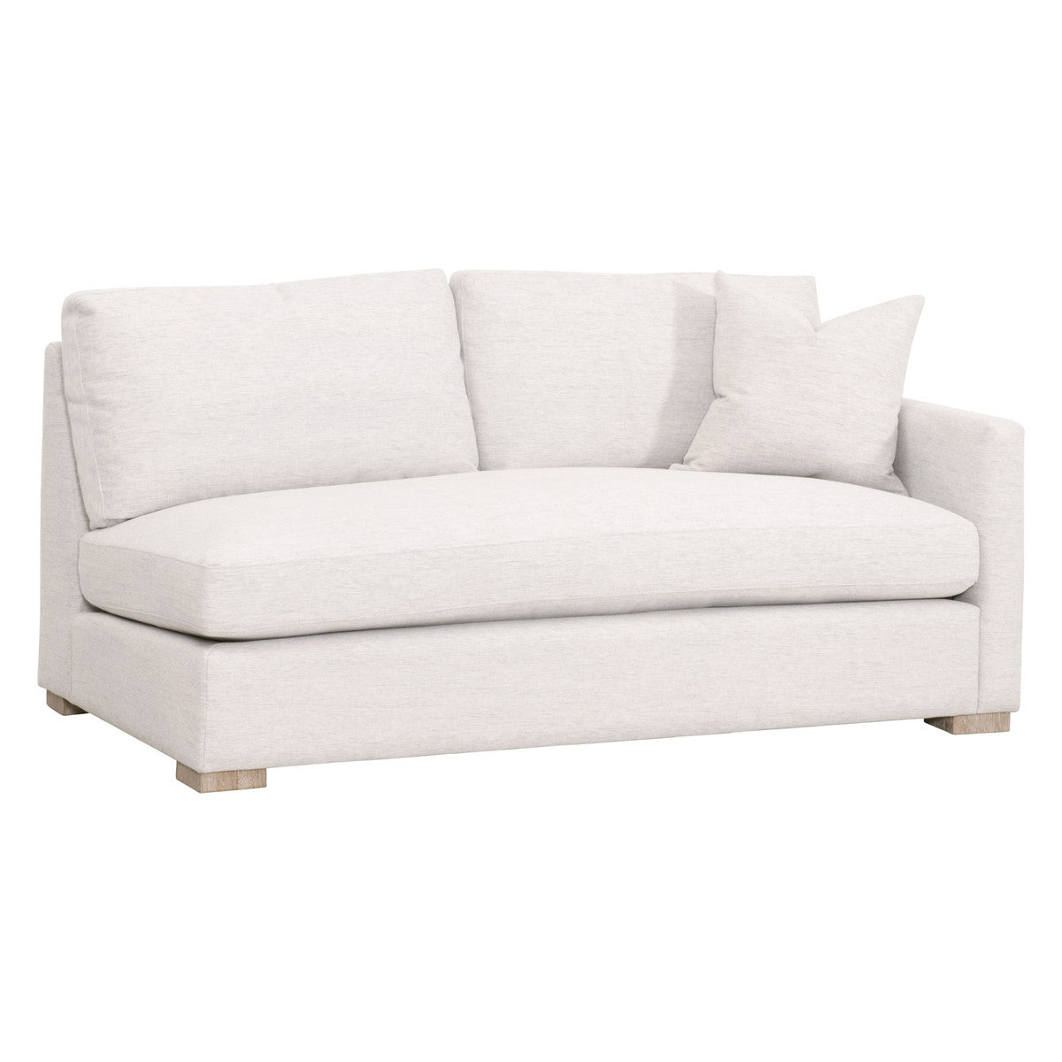 Essentials For Living Clara Modular 2 Seat Right Slim Arm Sofa
