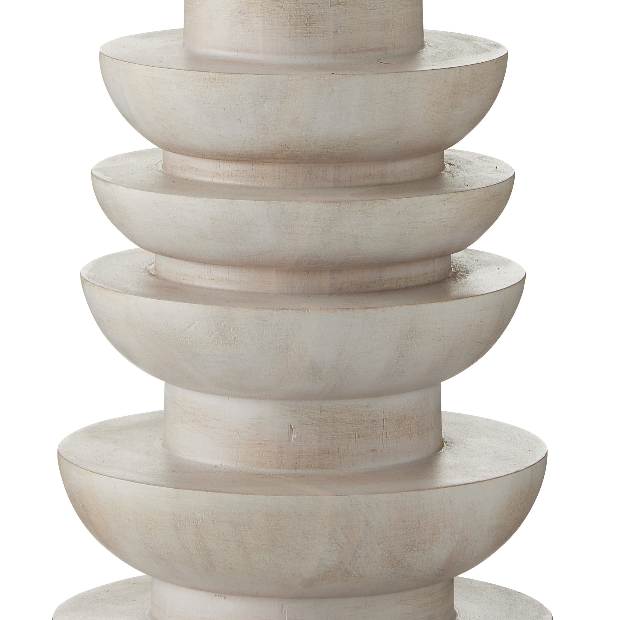 Phyllis Morris For  Currey And Company Malayan White Floor Lamp