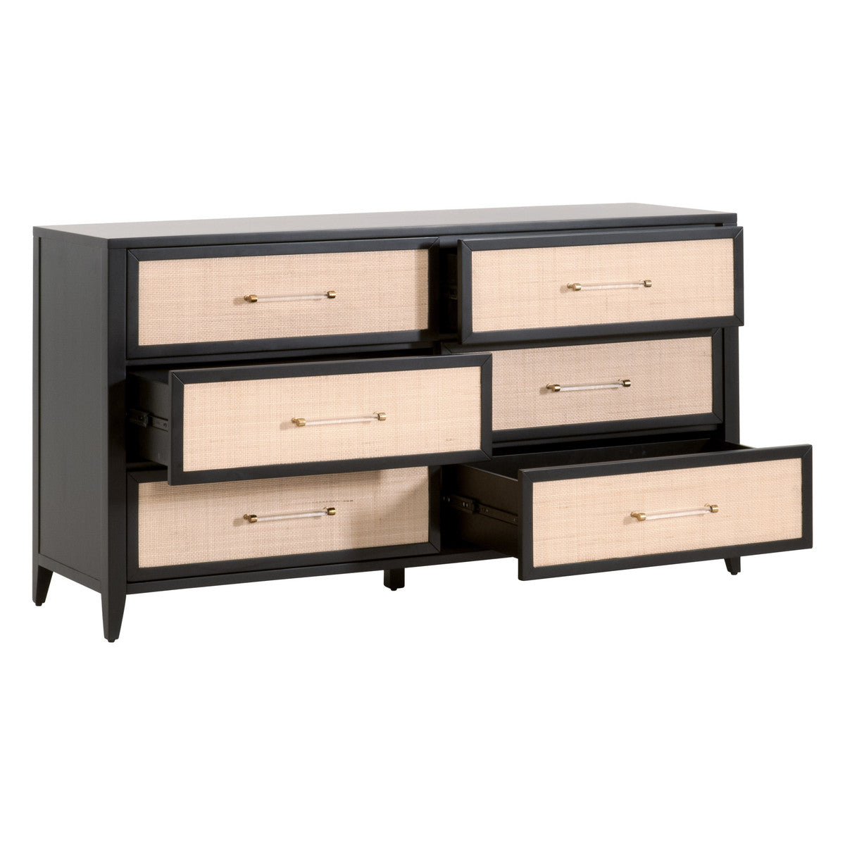 Essentials For Living Holland 6 Drawer Double Dresser