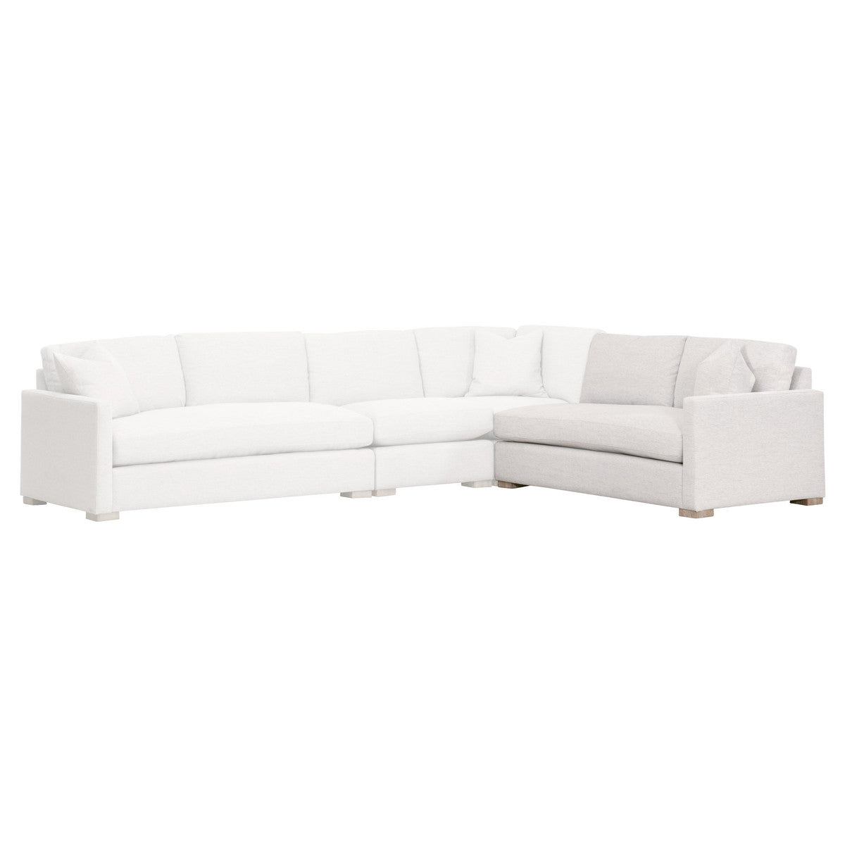 Essentials For Living Clara Modular 2 Seat Right Slim Arm Sofa