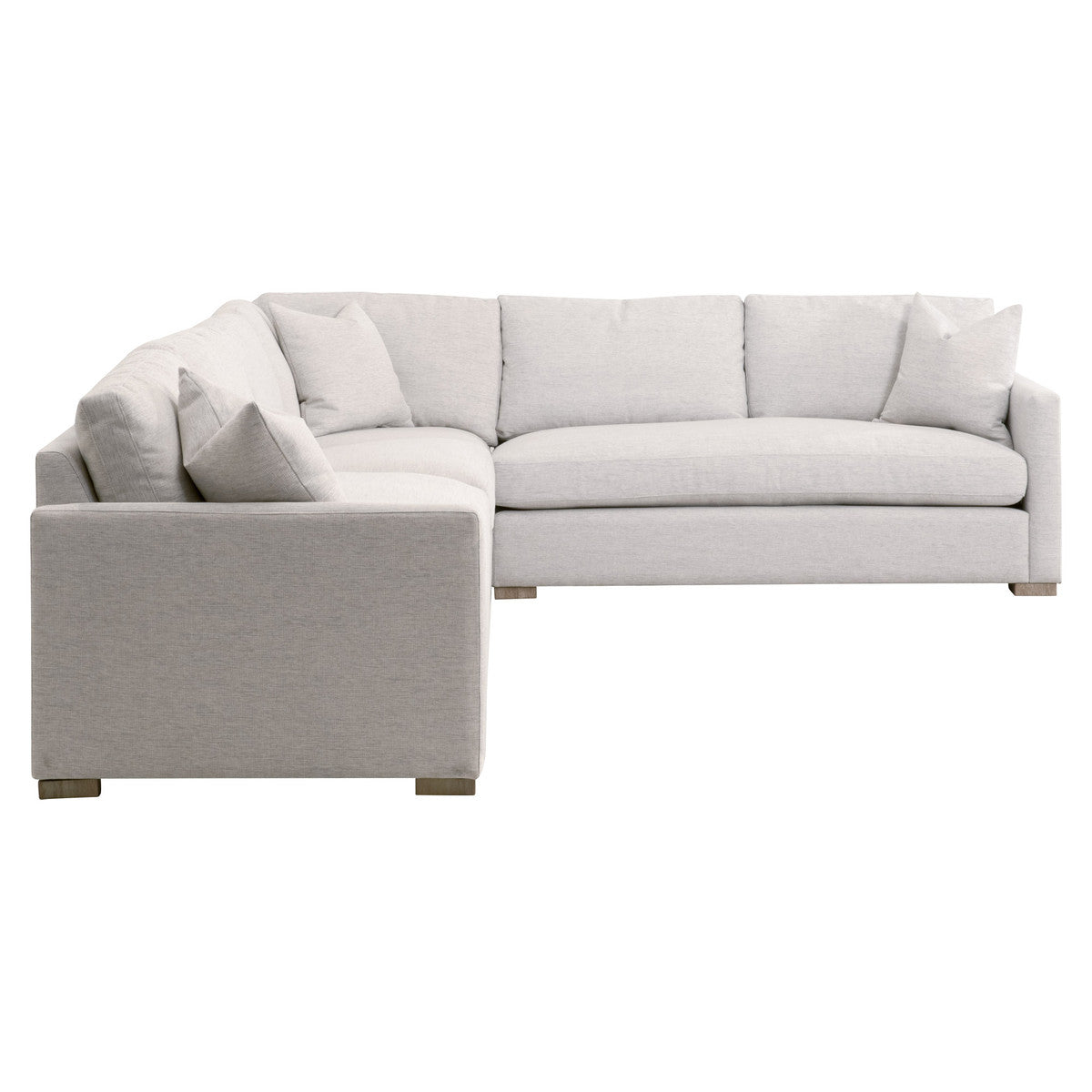 Essentials For Living Clara Modular 2 Seat Right Slim Arm Sofa