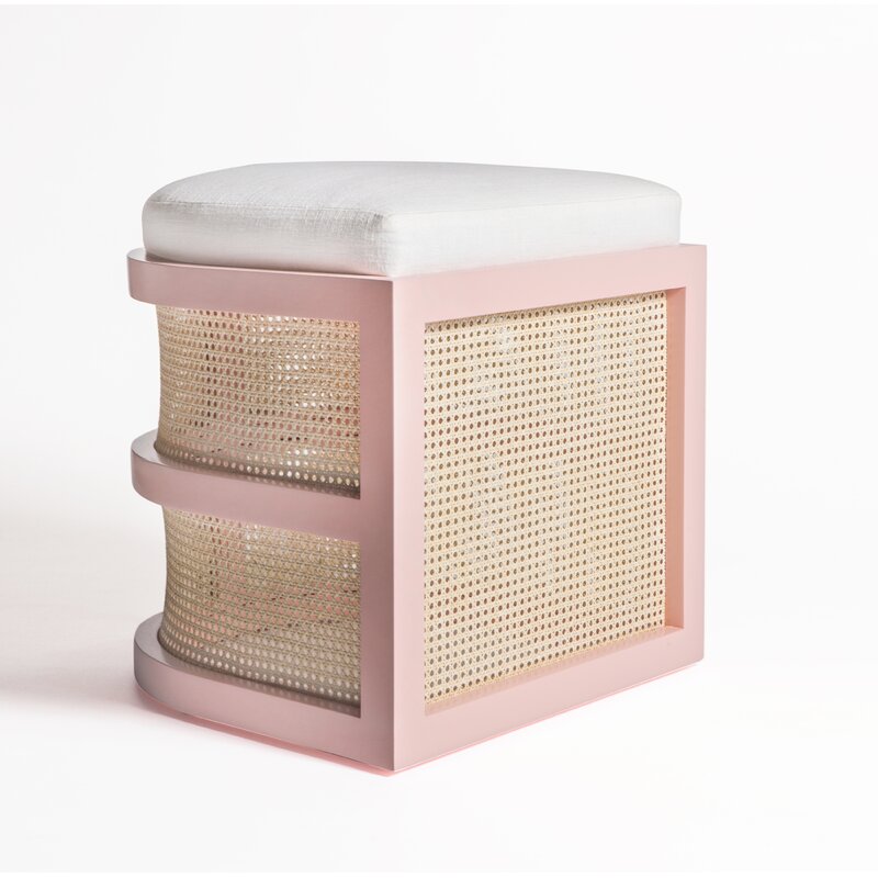 Isabella Accent Stool by Maggie Cruz Home