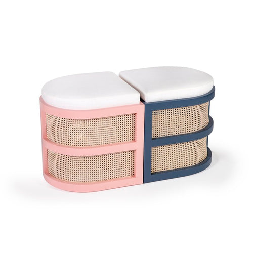 Isabella Accent Stool by Maggie Cruz Home