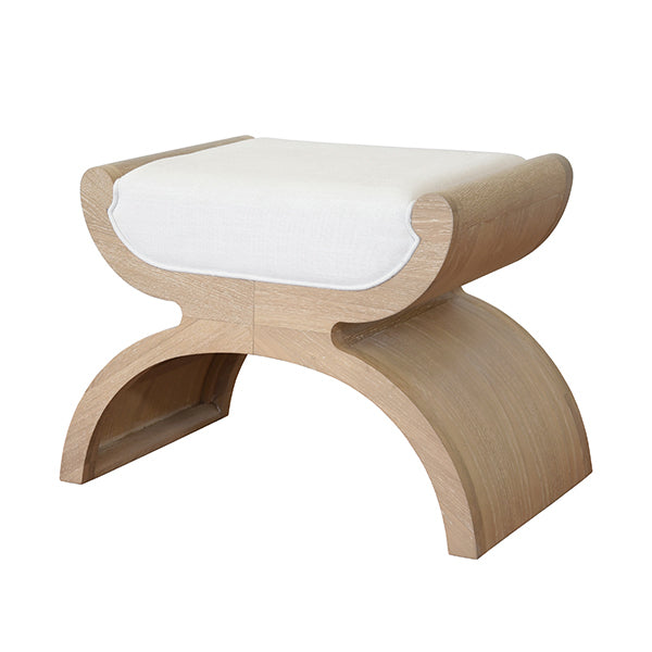 Worlds Away Janna Stool