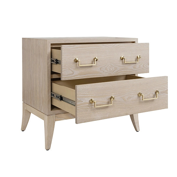 Worlds Away Kenna Side Table or Nightstand