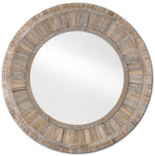 Kanor Round  Mirror by Currey and Company
