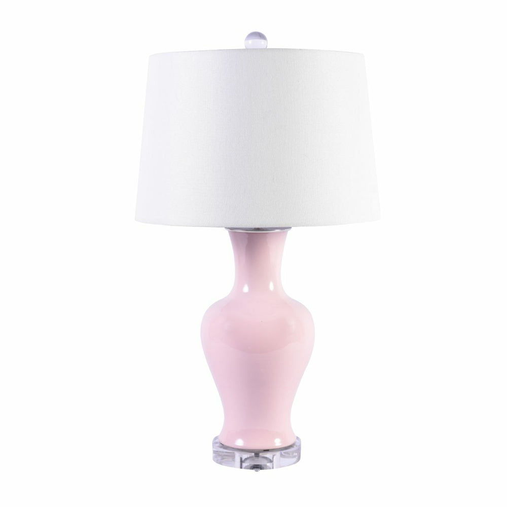 Blush Pink Table Lamp by Legends of Asia