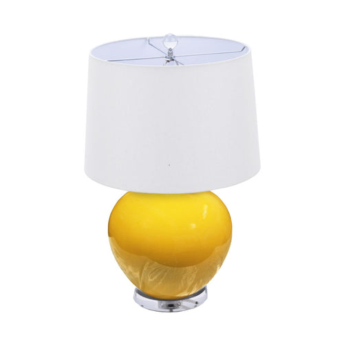Yellow Pomegranate Table Lamp By Legends Of Asia