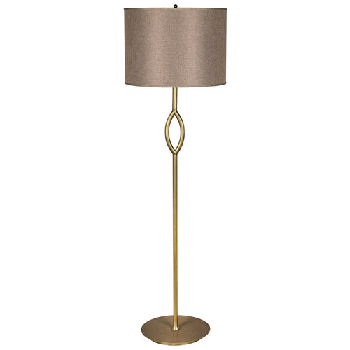 Noir Ridge Floor Lamp With Shade