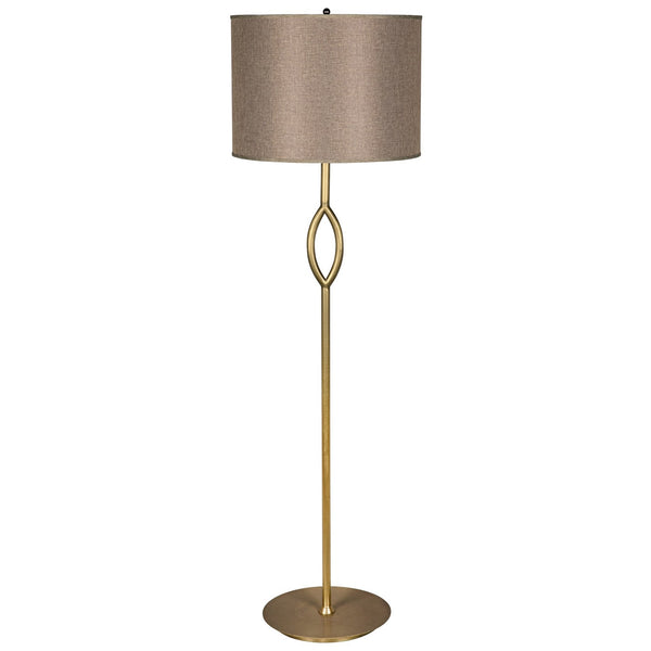 Noir Ridge Floor Lamp With Shade