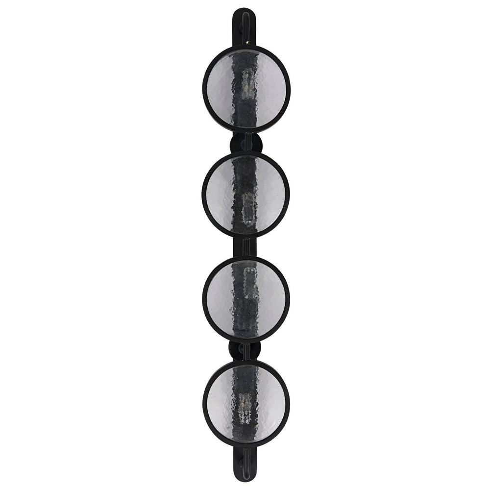 Noir Ordo Sconce, Black Steel