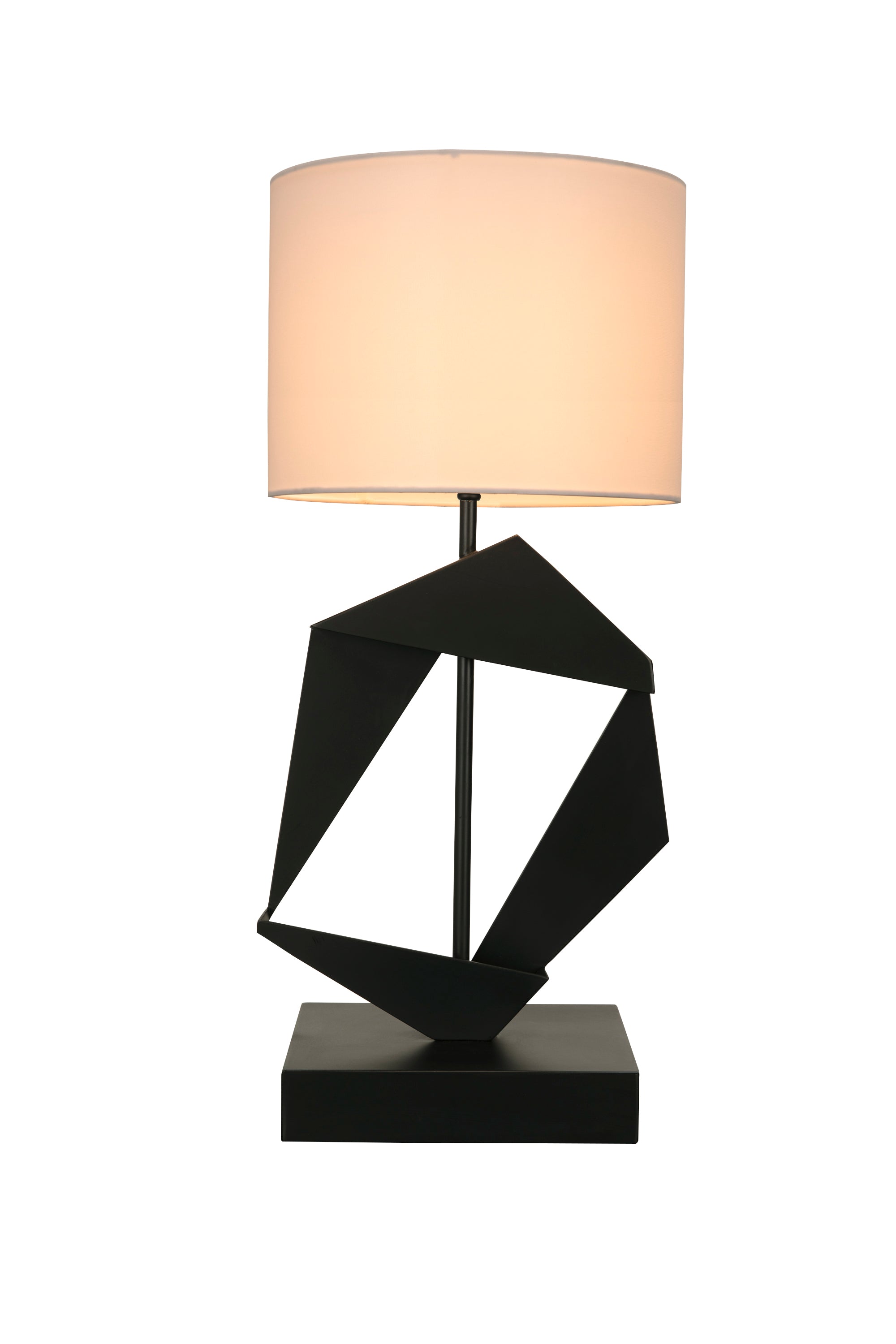 Noir Timothy Table Lamp With Shade