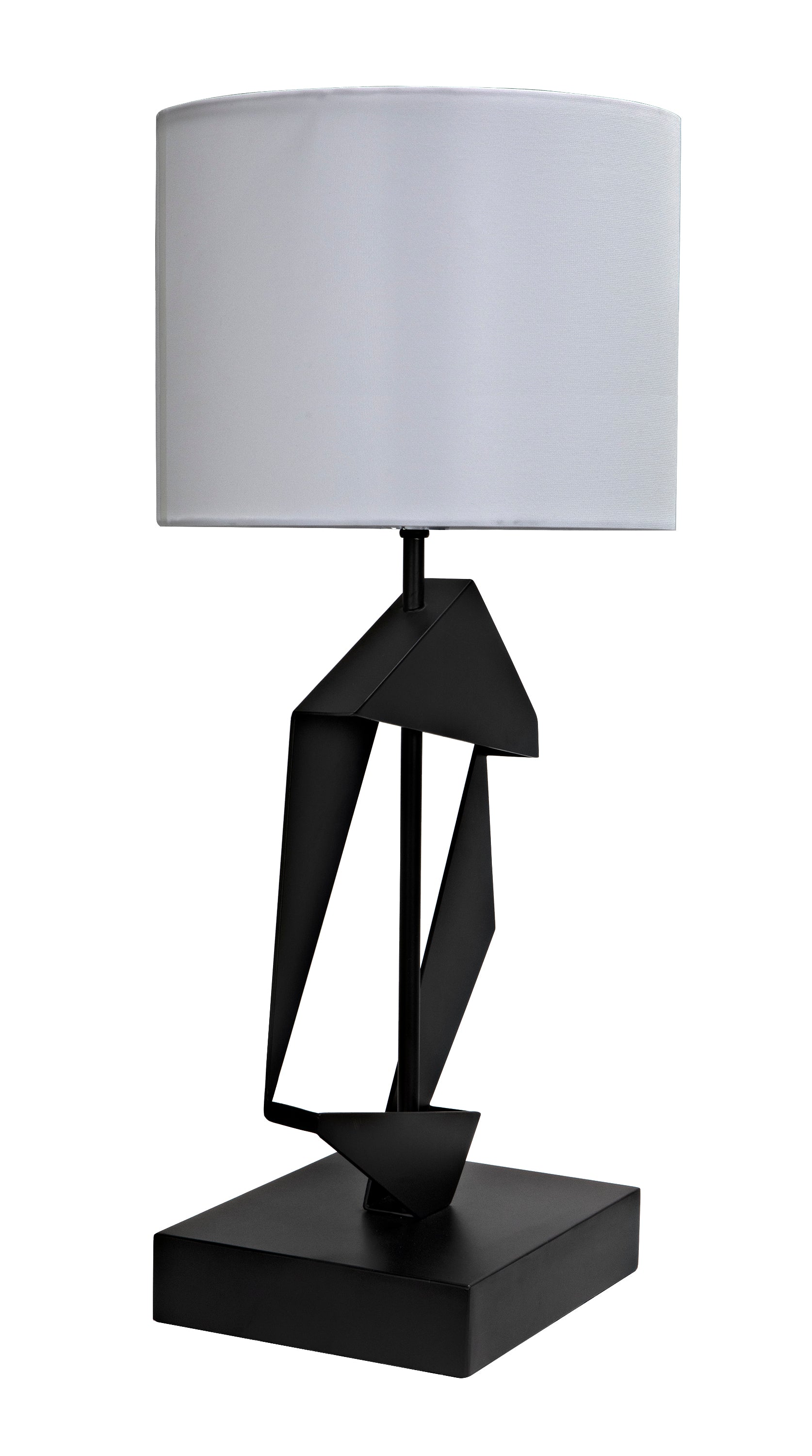 Noir Timothy Table Lamp With Shade