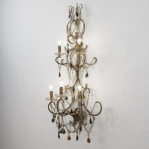 Zentique Sara Wall Sconce Gold