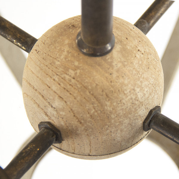 Zentique Luca Hanging Light Distressed