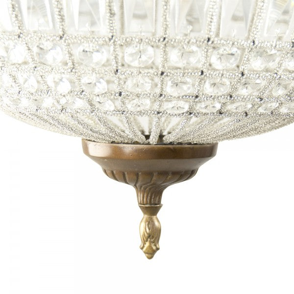 Zentique Dawn Hanging Light Distressed Gold