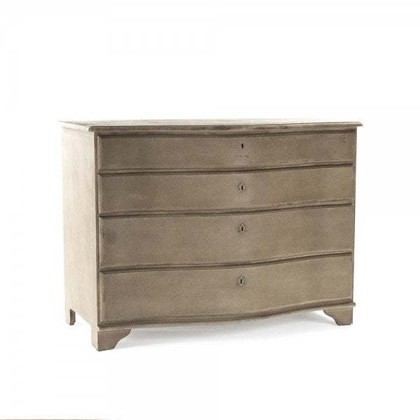 Zentique Neil Chest Natural Top, Distressed Taupe