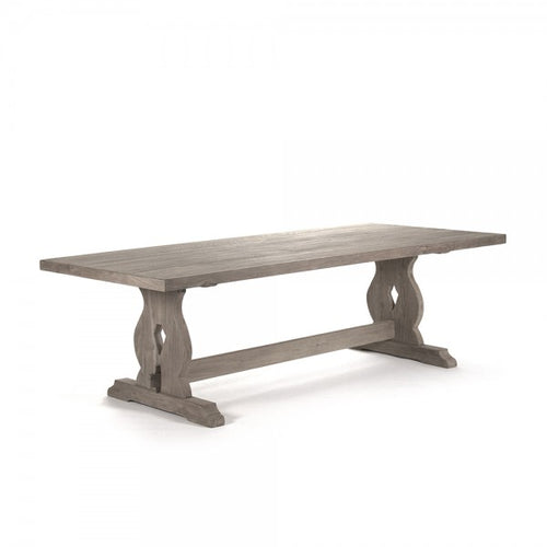 Zentique Hamburg Dining Table Dry Natural Finish