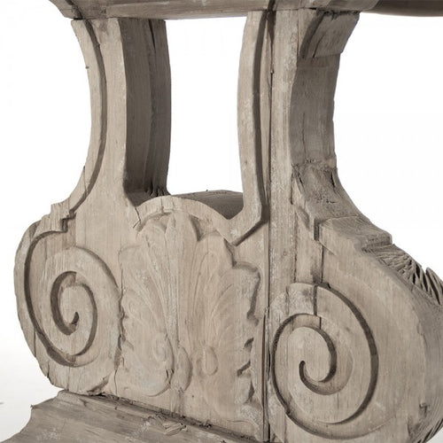 Zentique Toby Dining Table Weathered