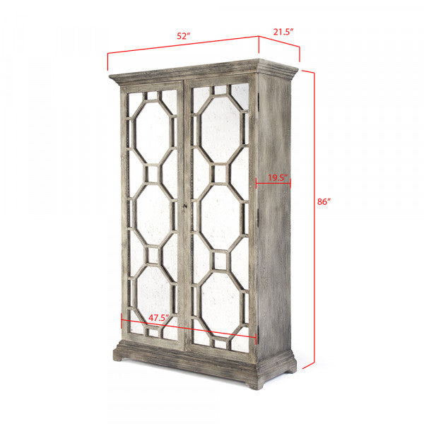 Zentique Gerald Cabinet Weathered