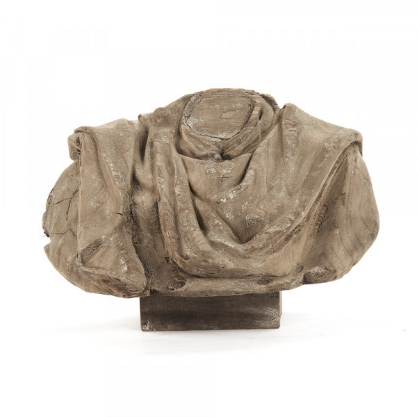 Zentique Wooden Figure Weathered