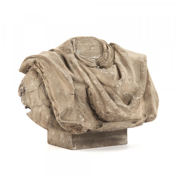 Zentique Wooden Figure Weathered