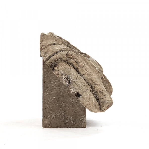 Zentique Wooden Figure Weathered