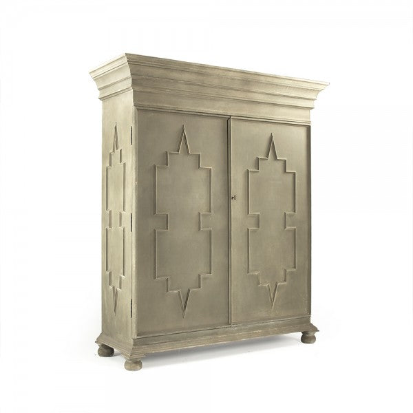 Zentique Enzo Cabinet Olive Grey