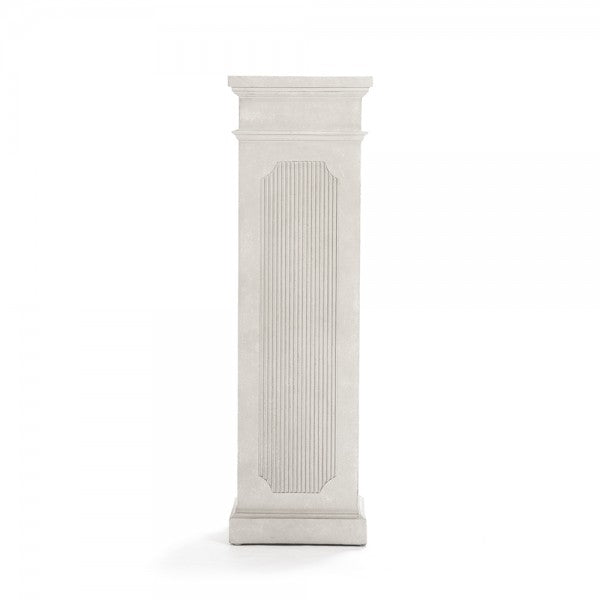 Zentique Stander Pedestal Off White