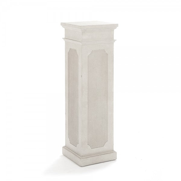 Zentique Stander Pedestal Off White