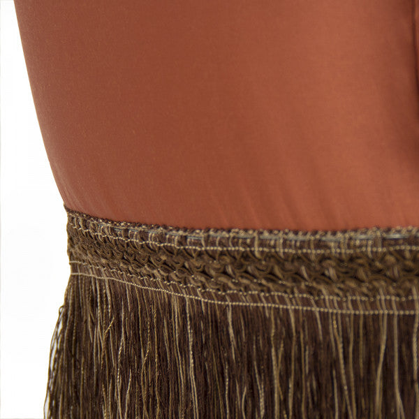 Zentique Alleffra Chair Orange Silk