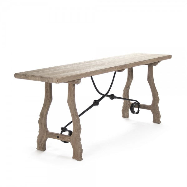 Zentique Zurich Console Dry Natural Finish