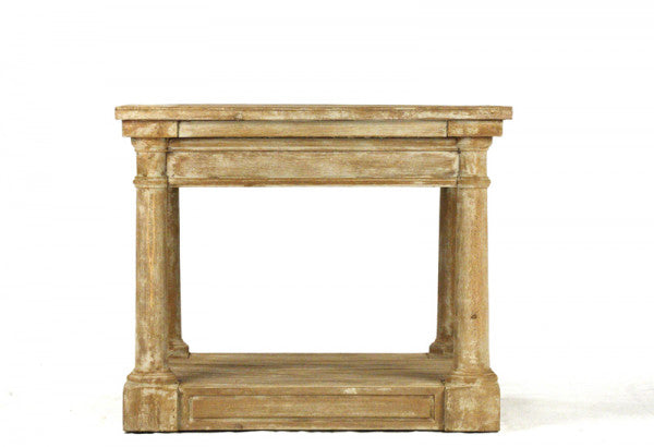 Zentique Luc Side Table Weathered Tan