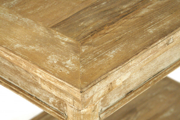 Zentique Luc Side Table Weathered Tan