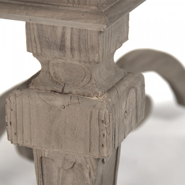 Zentique Grover Dining Table Dry Natural Elm