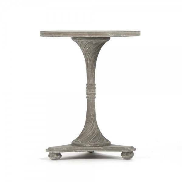 Zentique Merle Table Distressed Grey