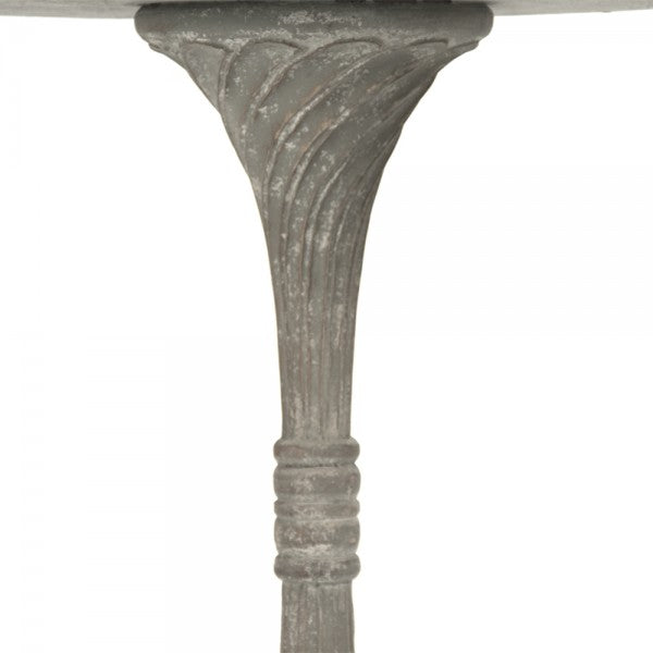 Zentique Merle Table Distressed Grey