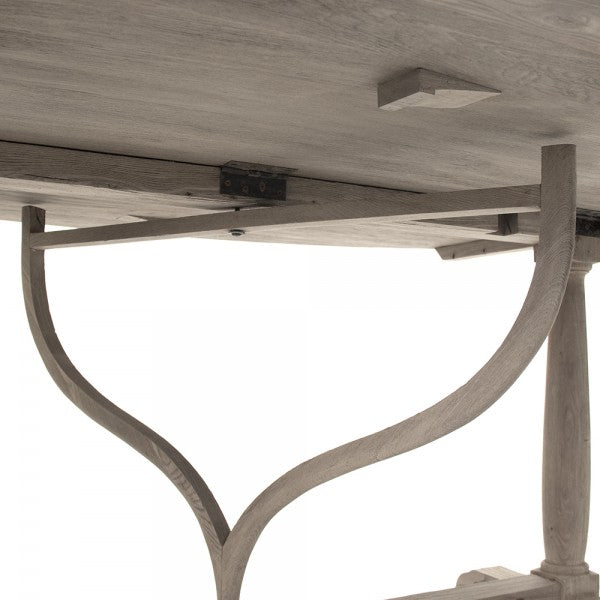 Zentique Arek Dining Table Elm, Plywood