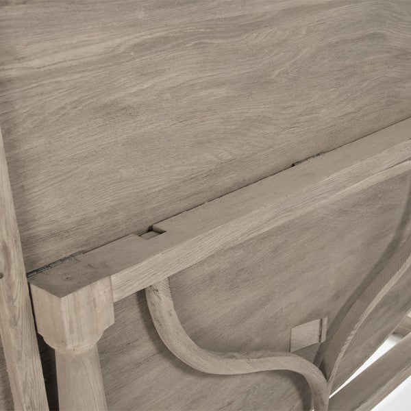 Zentique Arek Dining Table Elm, Plywood