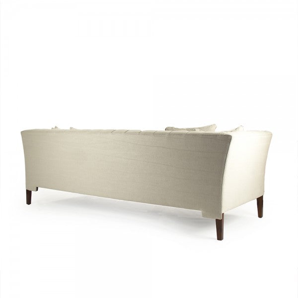 Zentique Eileen Sofa Cream Linen