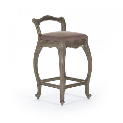 Zentique Astor Bar Stool Linen