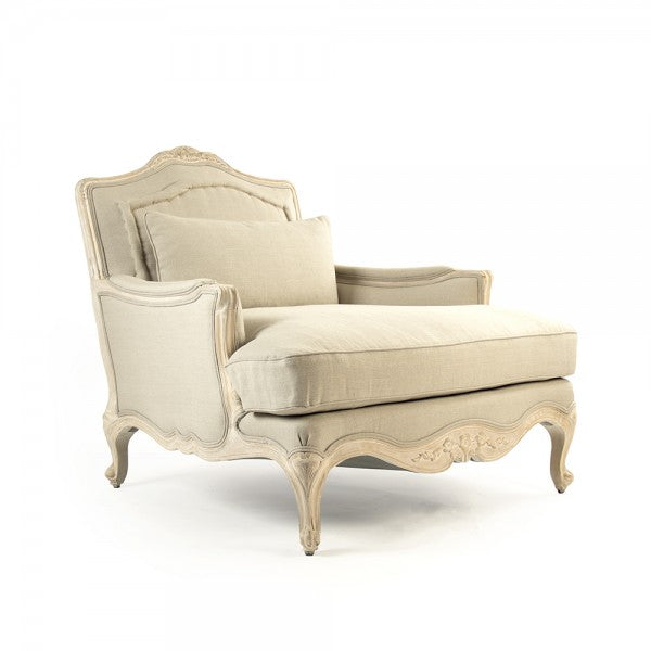 Zentique Colbey Chair Beige Linen