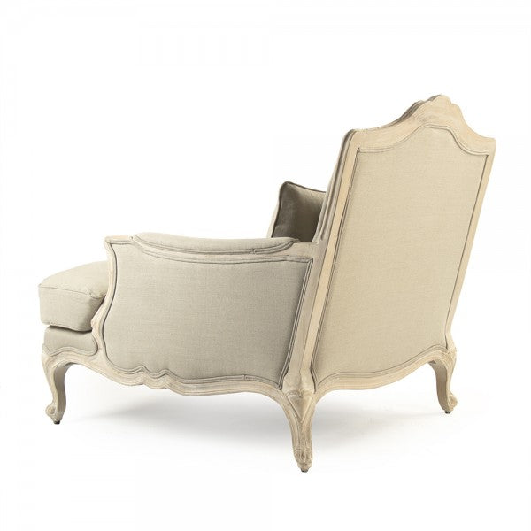 Zentique Colbey Chair Beige Linen