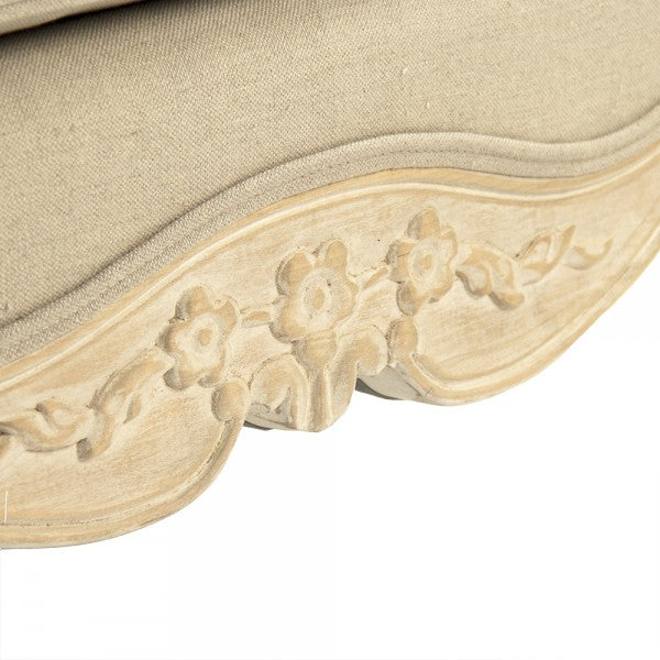Zentique Colbey Chair Beige Linen