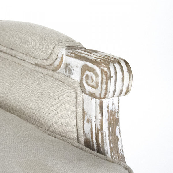 Zentique Yvon Settee Linen